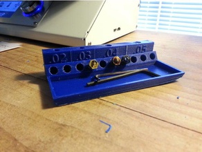 nozzle rack 3d printer accessories 3d print model - Mito3D