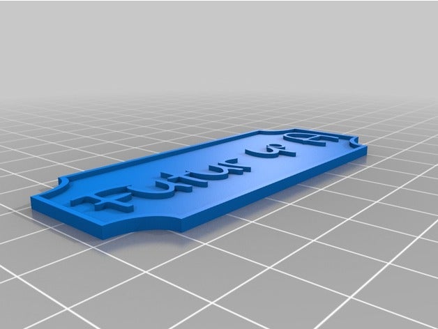 clase 4 decor customized 3D print model - Mito3D