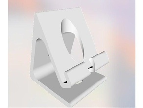 minimalistic iphone 6 6s 7 dock mobile phone iphone6 stand italy italymaker made 3d print model - Mito3D