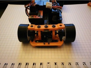 turnigy makineleri sinohobby mini S3 - ajustable arka ayarlayın r c araçlar araba rc 3d print model - Mito3D