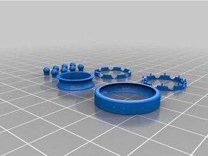 22 mm cuscinetto a sfera parti firstbuild 3d print model - Mito3D