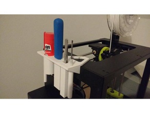 lulzbot mini toolholder 3d printer accessories lulzbot-mini toolbox tools tool holder 3d print model - Mito3D