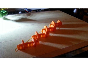 giocattolo ruote di un treno giocattoli meccanici 3d print model - Mito3D