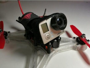 gopro Objektivschutz Kamera crash danielnoree Drohne Objektiv ninjaflex openrc - Schutz protector quad quadcopter slam Schweden tpe tpu uav 3d print model - Mito3D