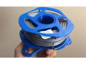 5 filament spool holder tiko 3d printing dollar protoparadigm tiko3d 3d print model - Mito3D