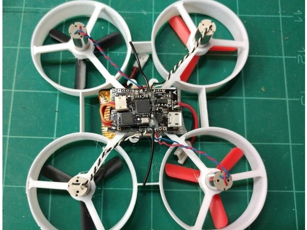 invertrix r c véhicules fpv qx90 minuscule whoop 3D print model - Mito3D