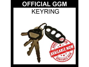 knuckle duster ggm keychains brass knuckles ganglang gangster keychain keyring knuckleduster kray 3d print model - Mito3D