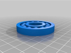 52,7 x 20 8 cuscinetti a sfera tipica filamento della bobina strumenti cuscinetto su misura di titolare 3d print model - Mito3D