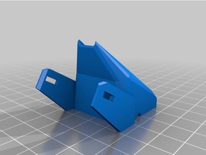 monoprice sélectionnez mini e3dv6 le cadre du ventilateur de refroidissement la pièce jointe L'imprimante 3d pièces e3d v6 hotend mpsm mp partie d'un 3d print model - Mito3D