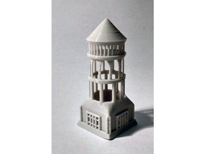 tower small pillar calibration 3d printing tests medieval test 3d print model - Mito3D
