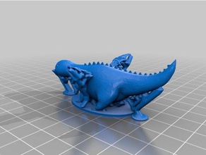 dwagon creatures 3d print model - Mito3D