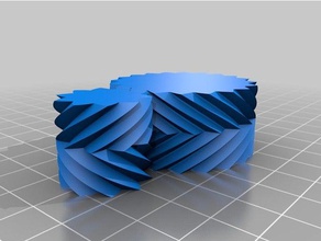21 çizgi balıksırtı dişli openscad kodu parçalar dişliler Planet takımı 3d print model - Mito3D