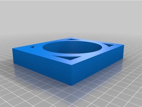 curta quadrado, círculoo scad r c veículos personalizado 3d print model - Mito3D