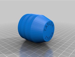 baby bottle cap - personalized kitchen & dining 3d print model - Mito3D