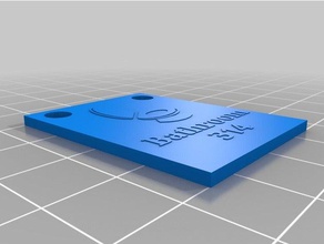 salle de bain col L'impression 3d 3d print model - Mito3D