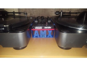 akai amx amf mélangeur de stand la musique l'amf table mixage 3d print model - Mito3D