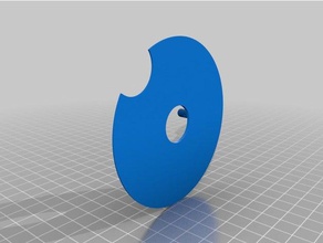 robo 3d filament-Halter Drucker Zubehör 3d print model - Mito3D