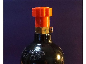 co2 paintball tampas de garrafa marcadores hobby o sodastream 3d print model - Mito3D