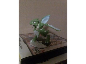 scyther le creature pokemon figure 3d print model - Mito3D