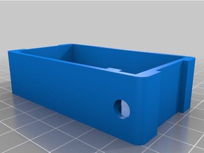la grasa de tiburón las gafas caja batería - 1550mah electrónica fatshark el fpv 3d print model - Mito3D