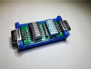 'kızak' dava t232 rs-232 Ara monitör seti gglabs elektronik hack seri 3d print model - Mito3D