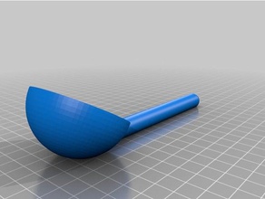 40 ml measuring spoon kitchen & dining customized 3d print model - Mito3D
