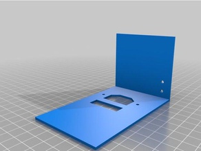 anet a6 Impressora 3d de peças atualização cabo alimentação tampa fonte impressora 3d print model - Mito3D