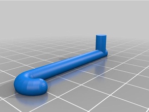 hockey stick di lego duplo giocattolo & accessori gioco campo 3d print model - Mito3D