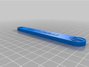 fabietto keychains customized 3d print model - Mito3D