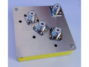 remoteqthcom modular antenna switch 3x1 case electronics hamradio 3d print model - Mito3D