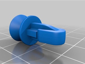 clipe vide poche renault 4l a indústria automotiva 3d print model - Mito3D