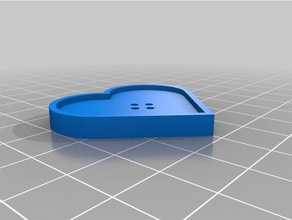 meu personalizados bouton mercerie parametrique os acessórios personalizado 3d print model - Mito3D