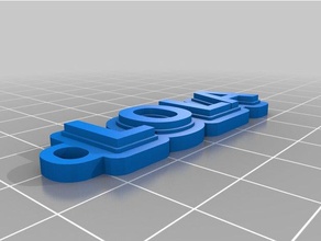 llavero lola llaveros personalizado 3d print model - Mito3D