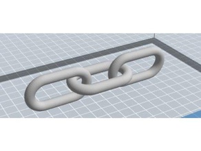 eslabón de la cadena hobby 3d print model - Mito3D