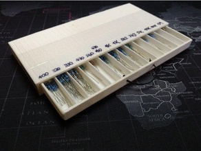 resistor box drawer electronics 3d printer printing accessories accessory 3d print model - Mito3D
