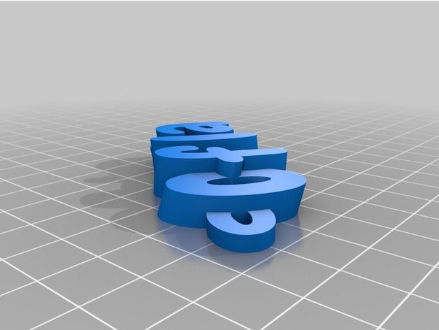 ofelia i portachiavi su misura 3D print model - Mito3D