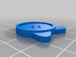 mi personalizados bouton mercerie parametrique accesorios personalizado 3d print model - Mito3D