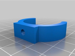 maßgeschneiderte clip 30mm feit Fackel - Organisation kundengebundene 3d print model - Mito3D