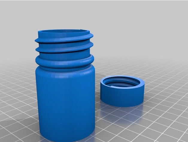 semi di bottiglia i contenitori 3D print model - Mito3D