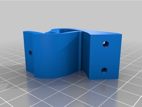 hidden hinge craftbot front door 3d printer accessories plus 3d print model - Mito3D