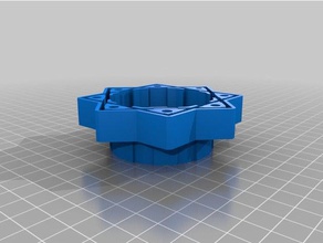 halterung f r magneten zum erzeugen einer teilchenflugbahn nderung de física y astronomía 3d print model - Mito3D