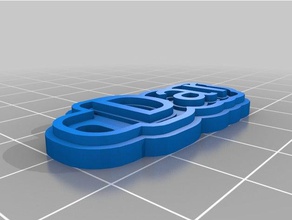dar chaveiros personalizado 3d print model - Mito3D