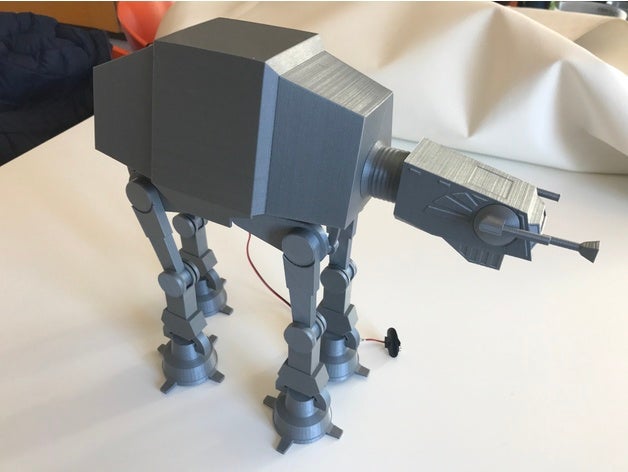 star wars atat motorizado brinquedos & games 3D print model - Mito3D