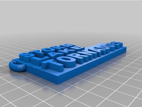 storm lake trousseau de clés L'impression 3d 3d print model - Mito3D