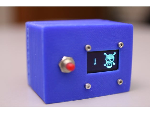arduino electronic d20 diy 3D print model - Mito3D