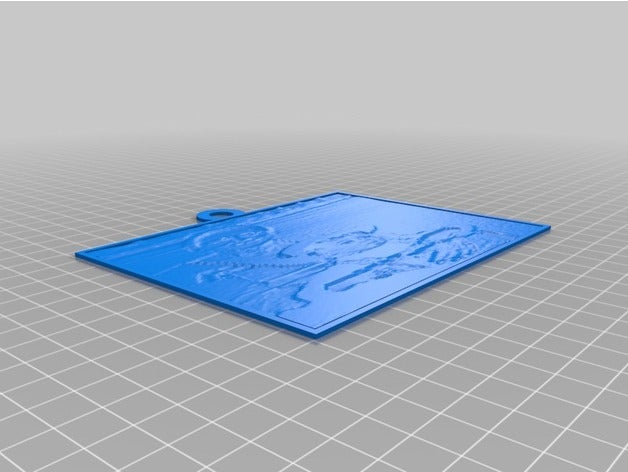 özelleştirilmiş lithopane benim 2d sanat 3D print model - Mito3D