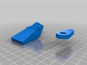 äußere Länge 22 Ellenbogen-Winkel von 60 3d-Drucker Teile kundengebundene 3d print model - Mito3D