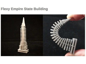 flexy empire state building buildings & structures new york 3d print model - Mito3D