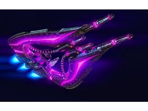 galaxy fire 2 voidx extracted vehicles games gof2 spaceship void 3d print model - Mito3D