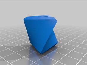 twisted kolye matematik sanatı 3d print model - Mito3D